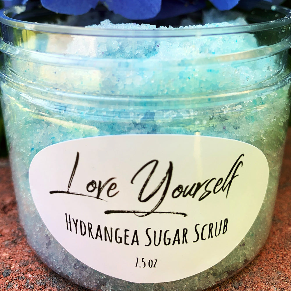 Hydrangea Sugar Scrub