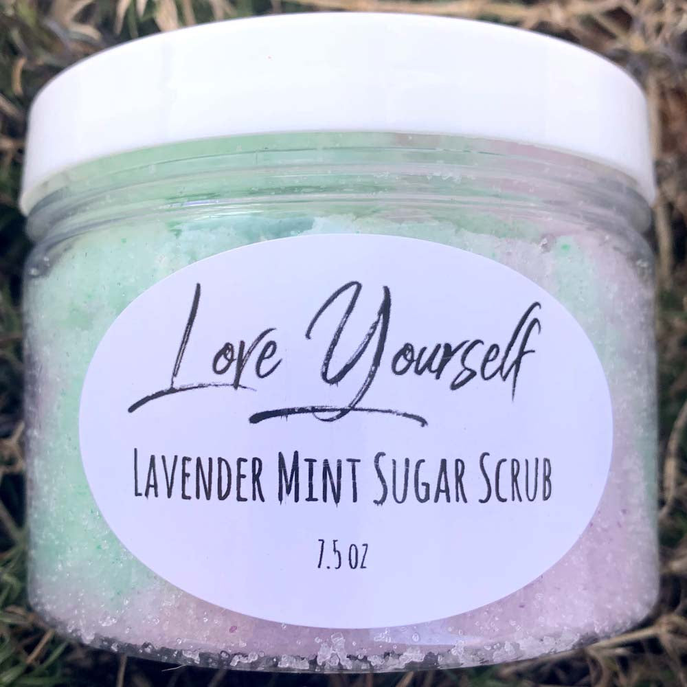 Lavender Mint Sugar Scrub