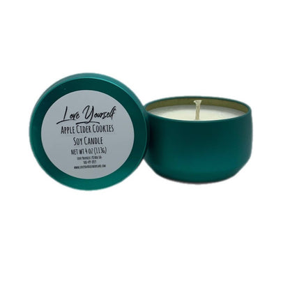 Soy Candles Tins 1.5oz - 6.5oz