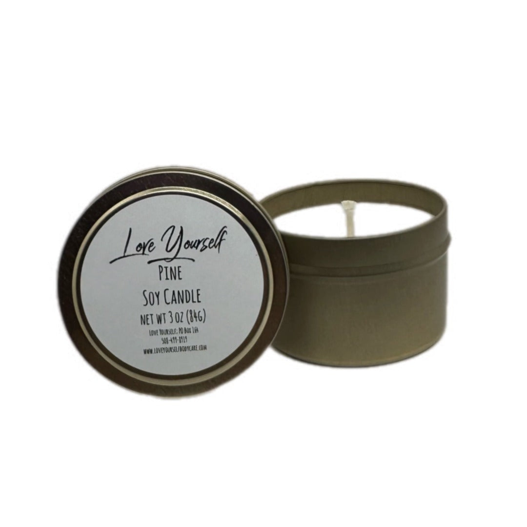 Soy Candles Tins 1.5oz - 6.5oz