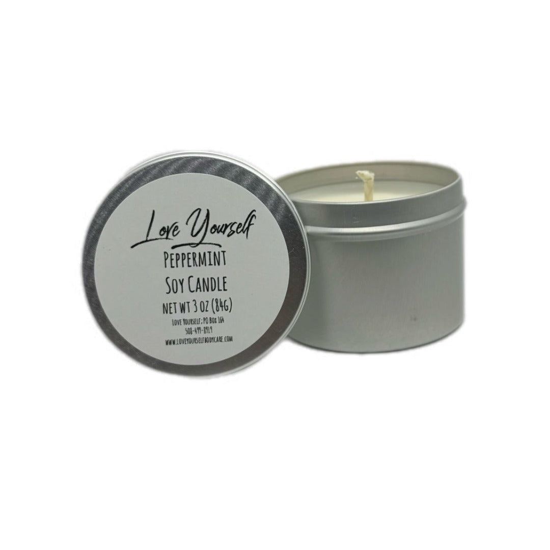 Soy Candles Tins 1.5oz - 6.5oz