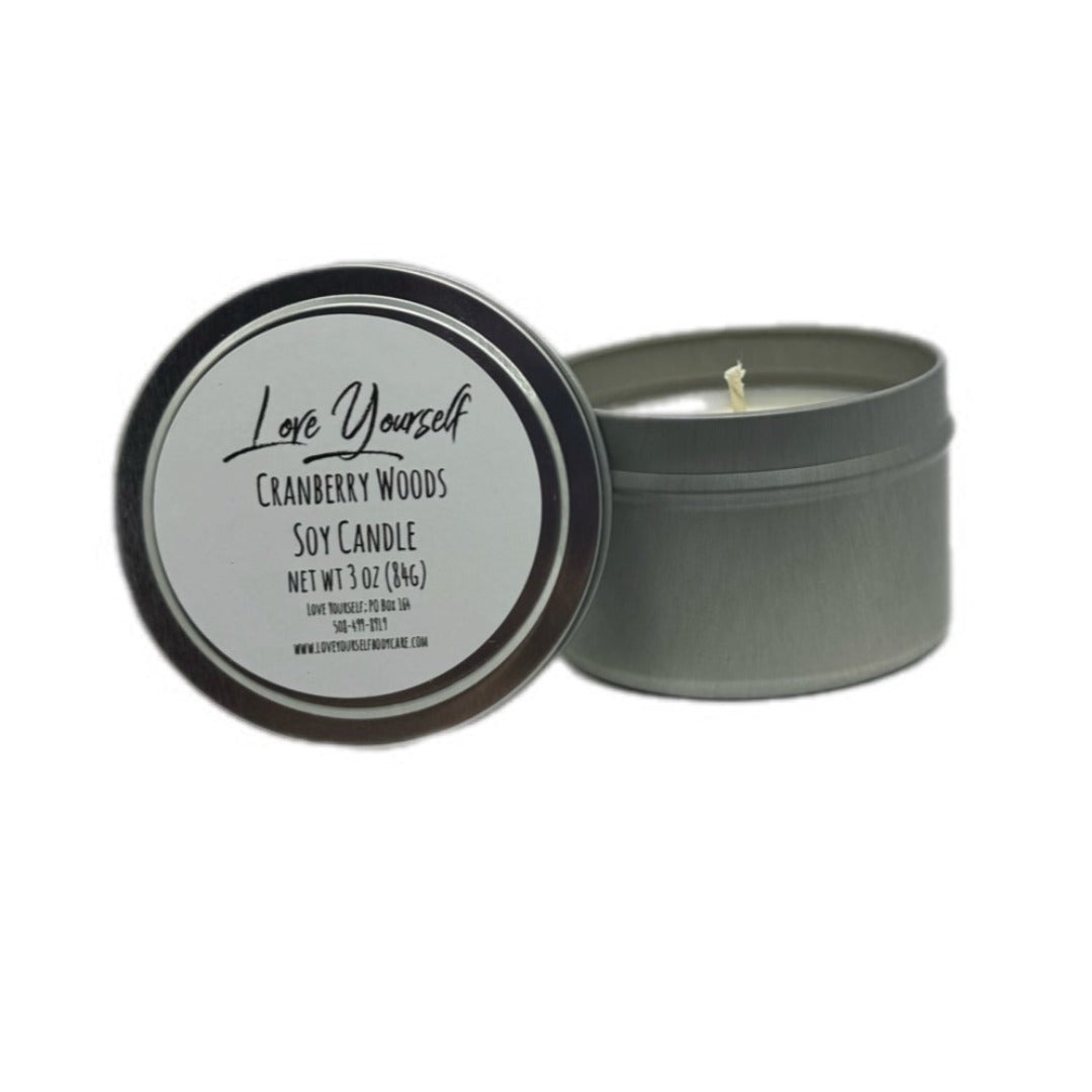 Soy Candles Tins 1.5oz - 6.5oz