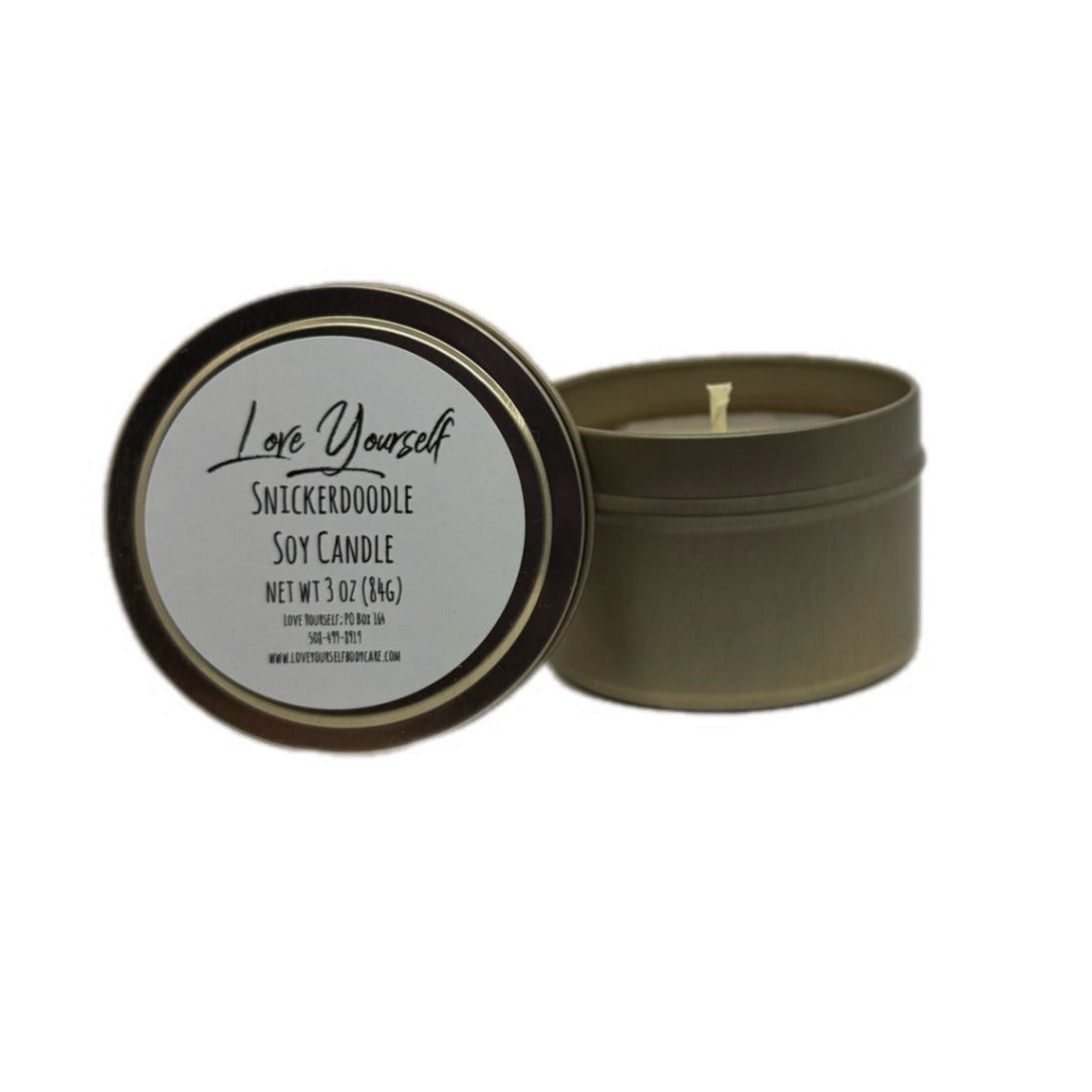 Soy Candles Tins 1.5oz - 6.5oz