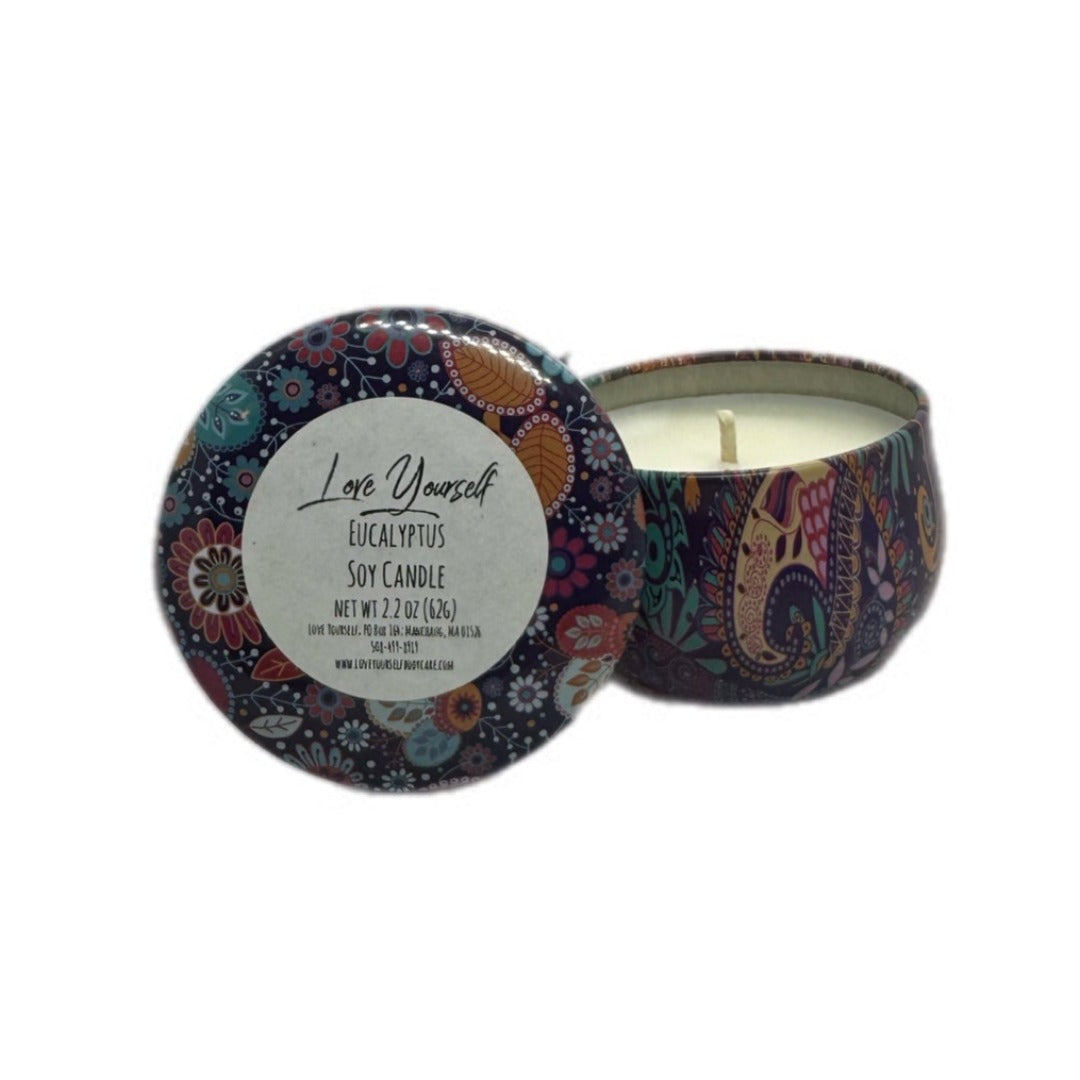 Soy Candles Tins 1.5oz - 6.5oz