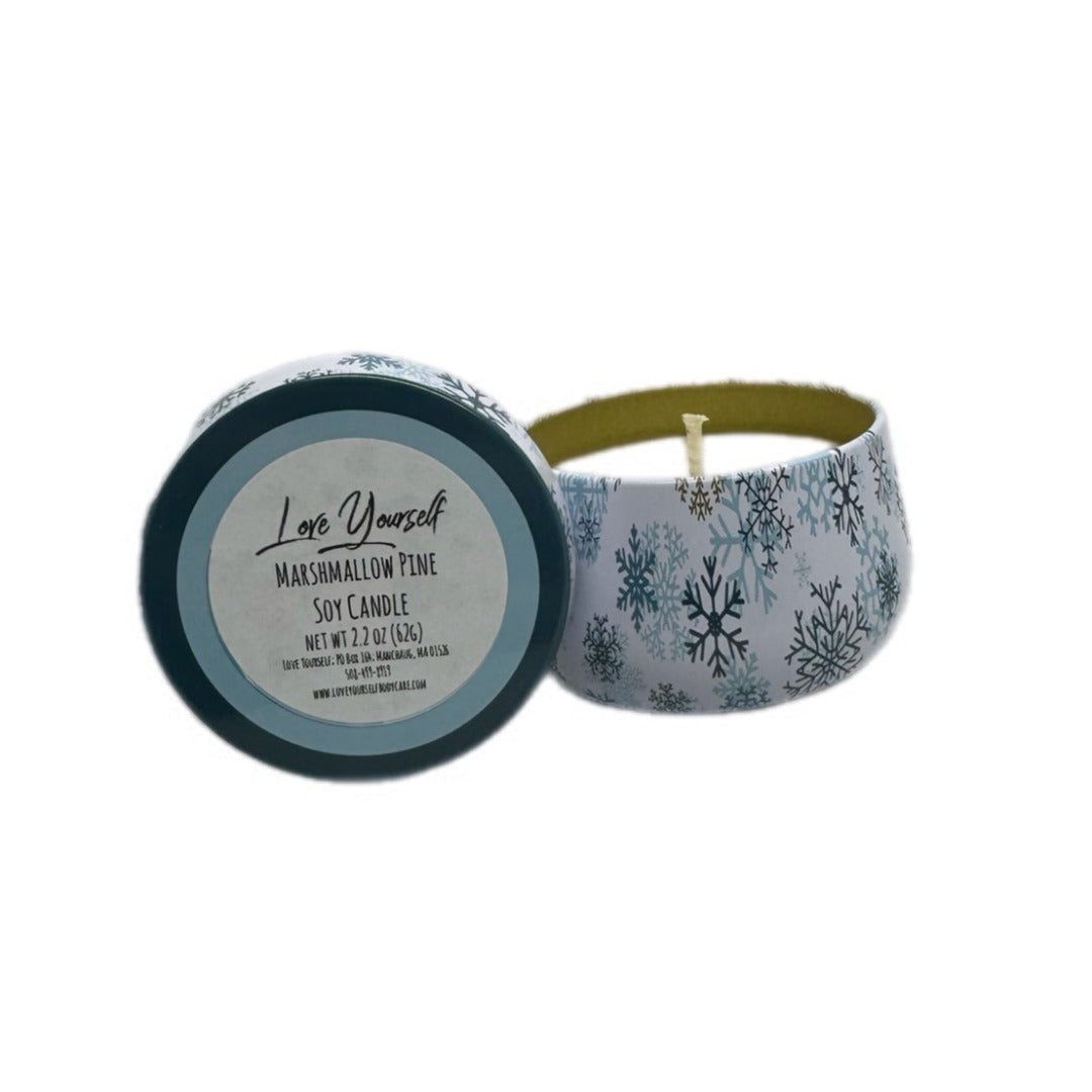 Soy Candles Tins 1.5oz - 6.5oz