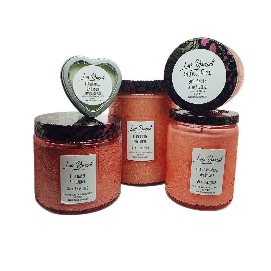 Soy Candles 8.5 oz jars